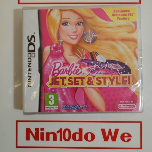 Barbie jet set und style - set,