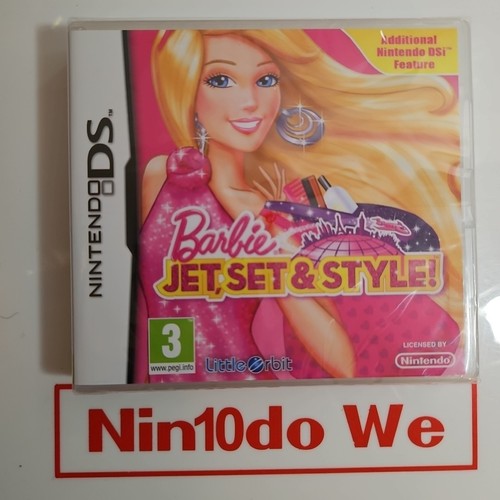 Barbie jet set und style - set,
